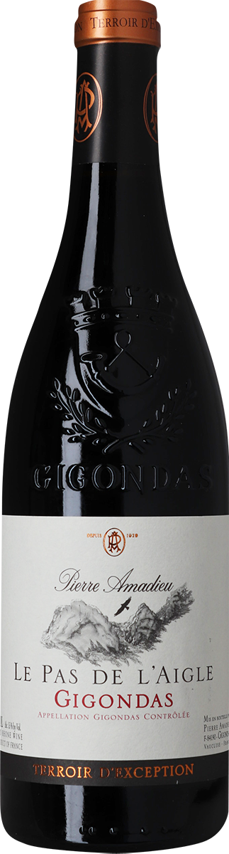 Gigondas Le Pas de l'Aigle 'Terroir d'Exception', Pierre Amadieu, Cru du Rhône
