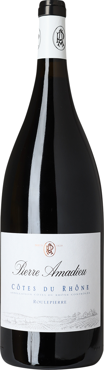 Roulepierre Rouge, Côtes du Rhône, Pierre Amadieu, 1,5 l.