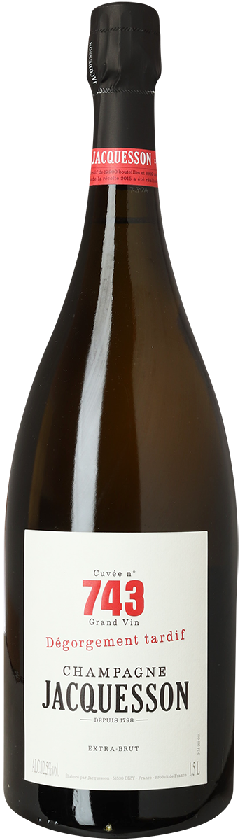 Champagne Jacquesson, Cuvée 743 Dégorgement Tardif Extra Brut, 1,5 l.