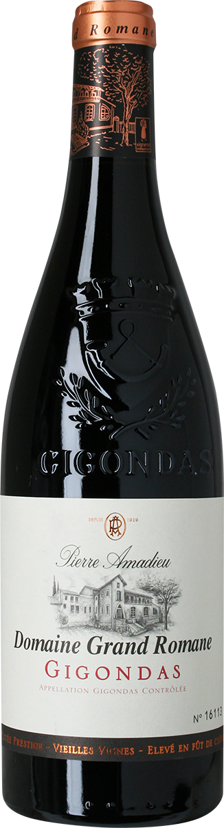 Gigondas Domaine Grand Romane, Vieilles Vignes, Pierre Amadieu, Cru du Rhône